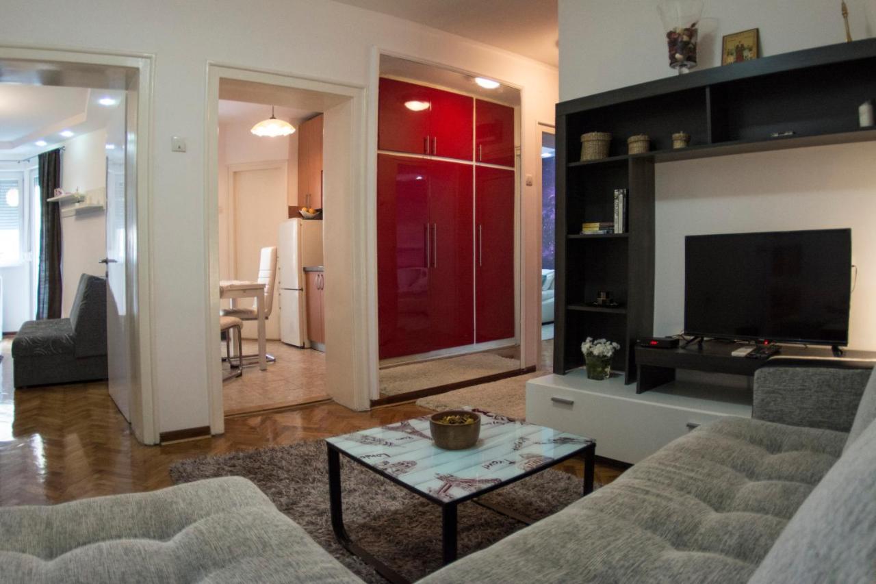White Night City Center Apartman Belgrad Dış mekan fotoğraf